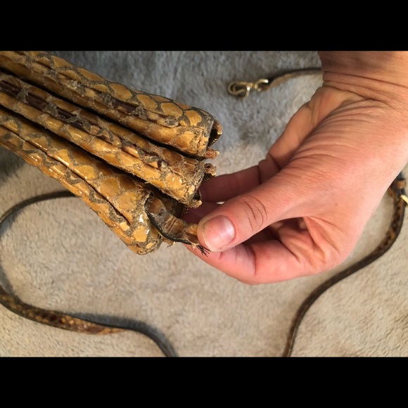 Michael Kors Snakeskin Crossbody - Picture 5 of 6